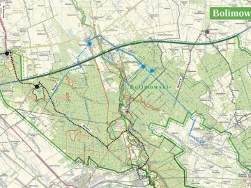 Szlak pieszo - rowerowy, <p>2 - wariantowa propozycja na weekend.</p>